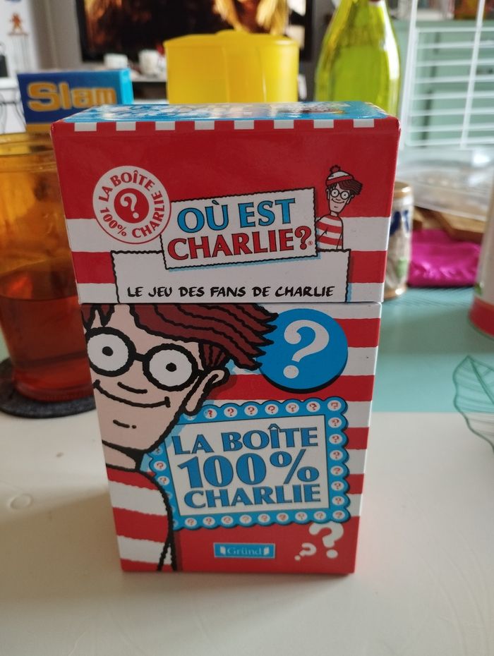Jeux quizz ou est Charlie la boîte 100% Charlie