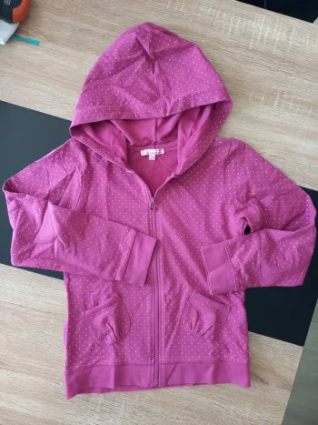 Veste rose fille 10 ans