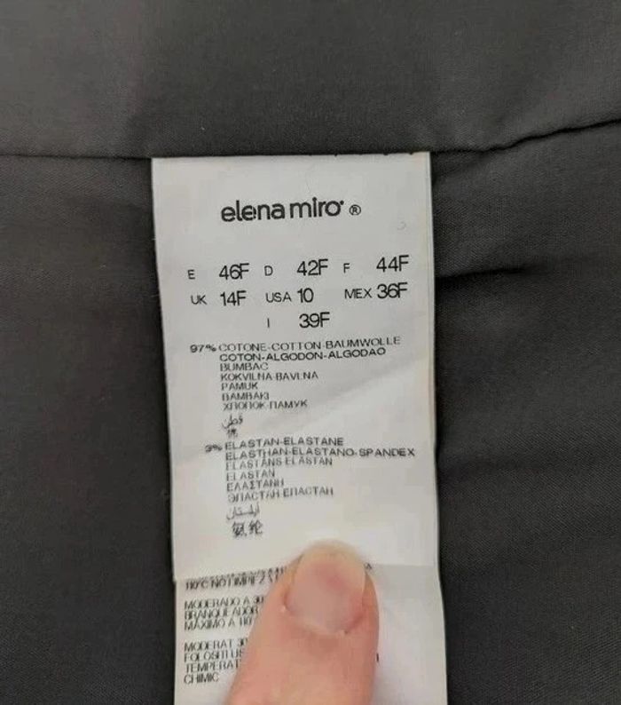 Veste chemise chic - Elena Miro - taille 44/46 - photo numéro 5