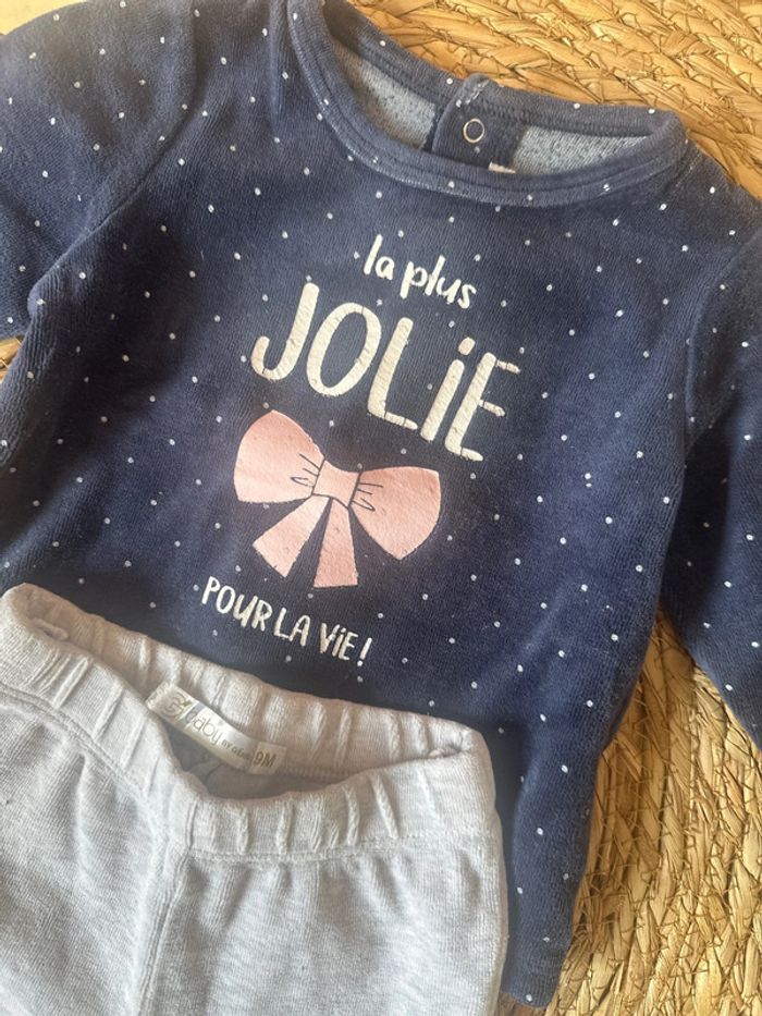 Pyjama 2 Pièces 9 mois - photo numéro 2