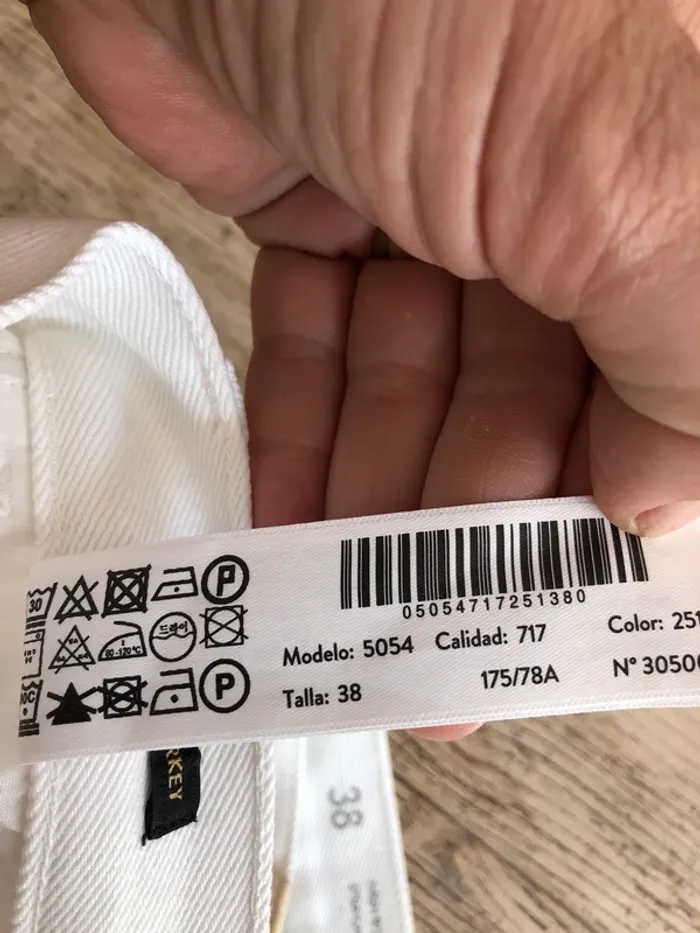 Jeans blanc Massimo Dutti - photo numéro 8