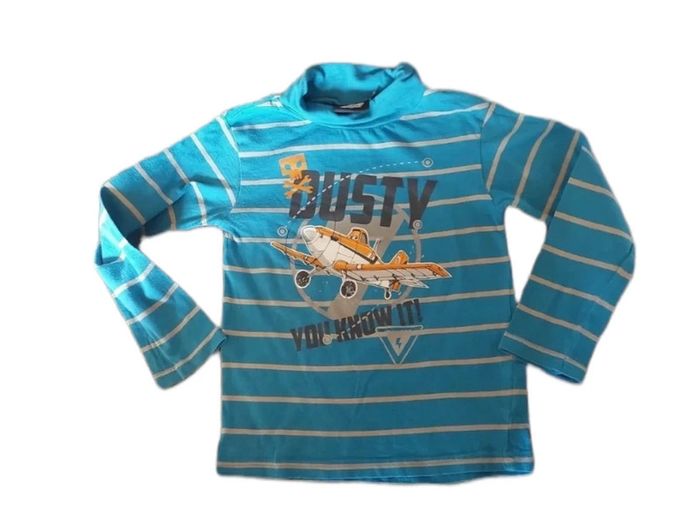 T-shirt col roulé manches longues
