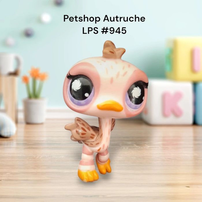 Little Petshop Autruche LPS #945 Hasbro