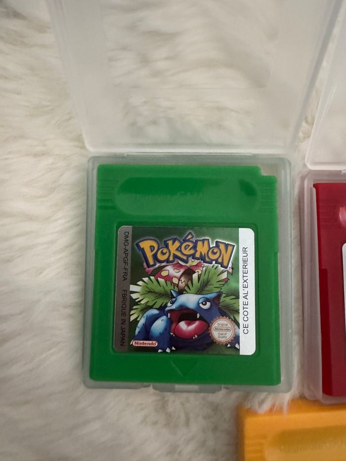 Lot complet 7 jeux Pokémon – Game Boy & Game Boy Color – Version FR - photo numéro 7