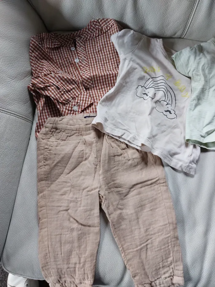 Lot de 7 articles vêtements 9 mois - photo numéro 2