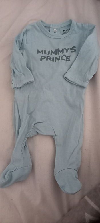 Pyjama kiabi 1 mois