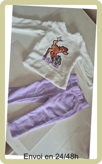 Pyjama 2 pièces bebe 12mois bambi
