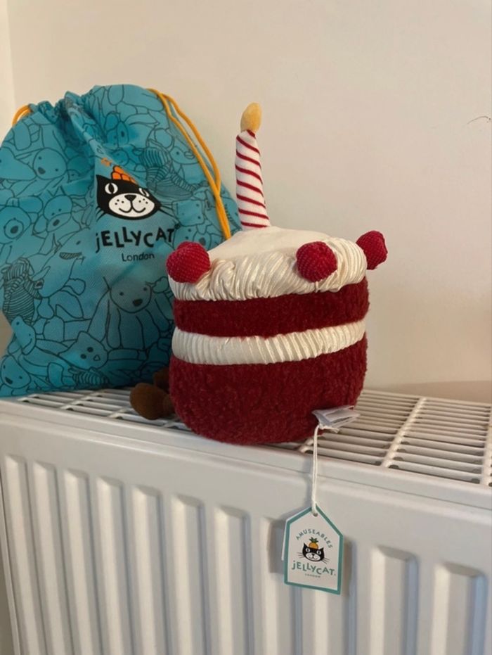 Peluche Jellycat Cheri Cake 🍒 - photo numéro 4