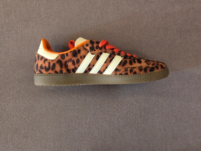 Adidas Samba Preloved Léopard Rouge 42 - photo numéro 5