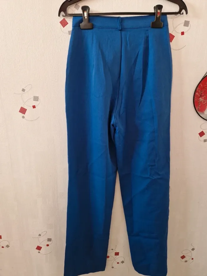🤗 Ensemble tailleur bleu roi femme T.M - photo numéro 4