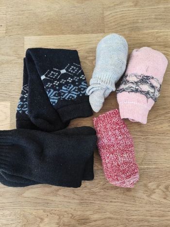 Lot chaussettes chaudes