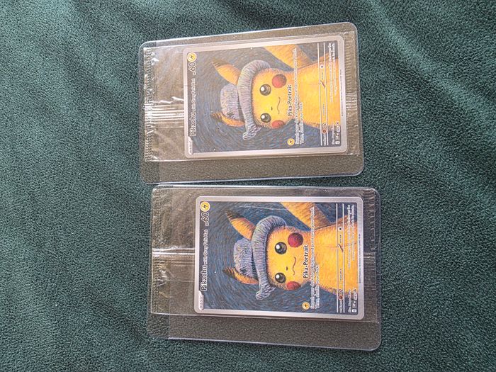 Pikachu van gogh scellées x 2