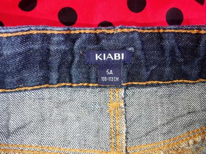 Jupe courte en jean denim - photo numéro 5