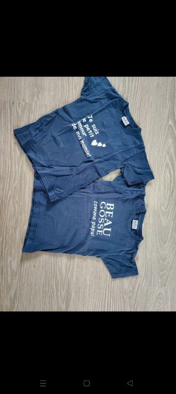 T-shirt message