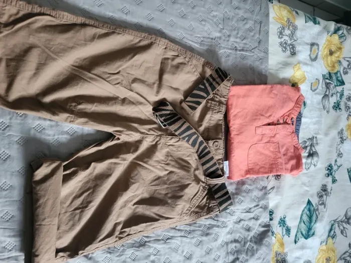 Ensemble bermuda et chemise 10 ans - photo numéro 2