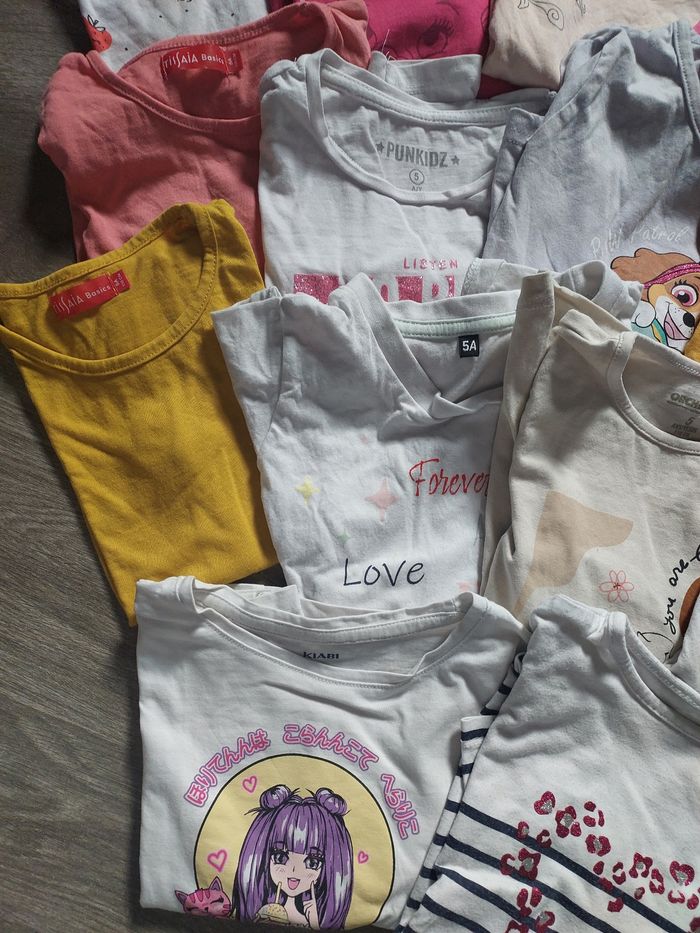 Lot ter shirt fille - photo numéro 4