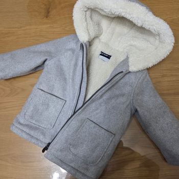 Manteau chaud garçon 18mois