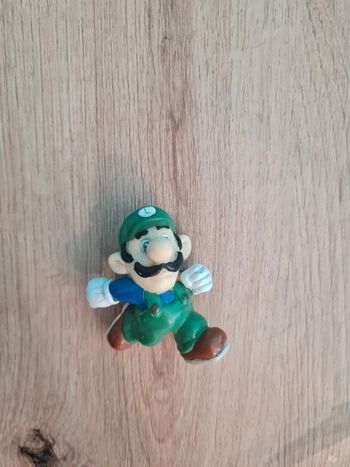 Figurine Luigi Nintendo Bros. Vintage.