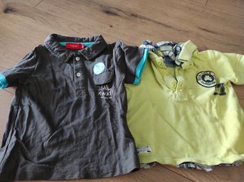 Lot de deux polos 9 mois