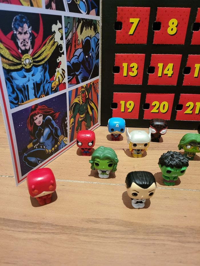 Calendrier de l'avent Funko pop Marvel - photo numéro 9