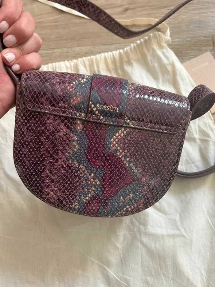 Sessun sac Mini Tessao Cuir neuf - photo numéro 10