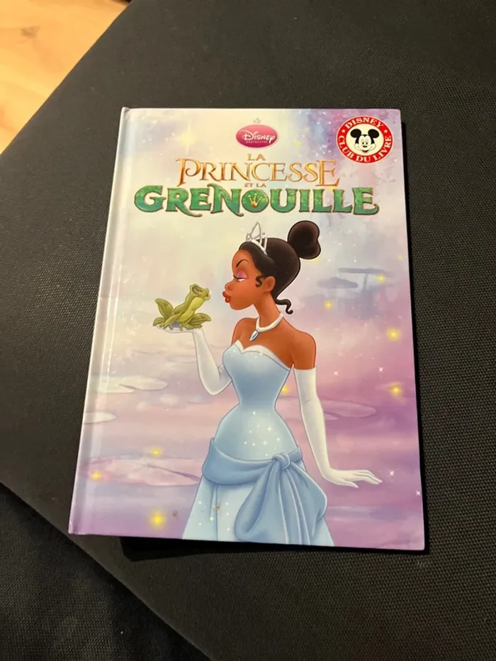 Livre pour enfants Disney la princesse et la grenouille