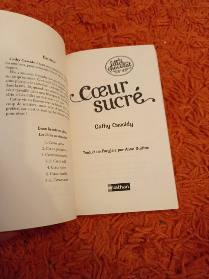 🎅🎅 Coeur sucré collection Les filles au chocolat - photo numéro 5