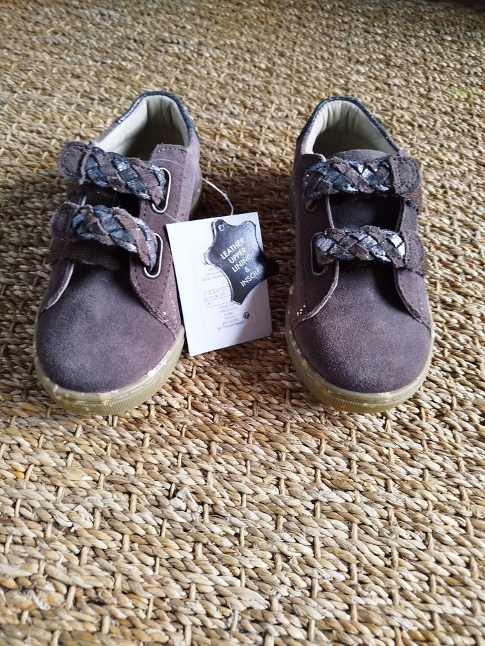 Tennis cuir Vertbaudet - photo numéro 1