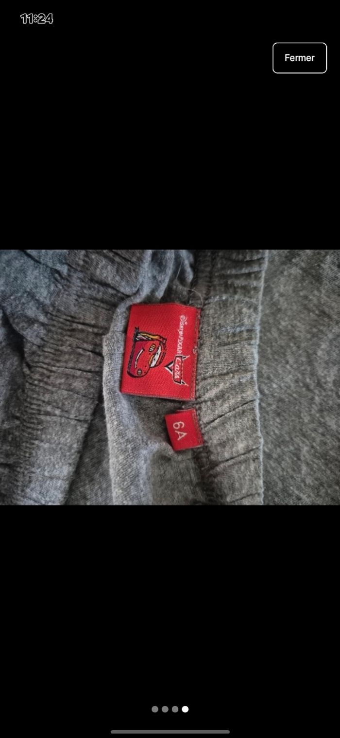 Pantalon pyjama garçon cars 6 ans - photo numéro 4
