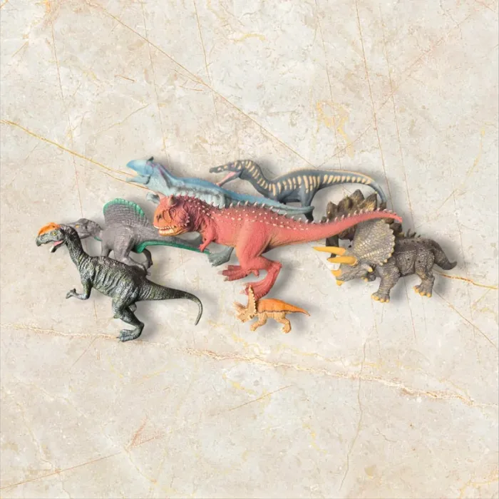 Lot de 8 figurines dinosaures Schleich,papo - photo numéro 2
