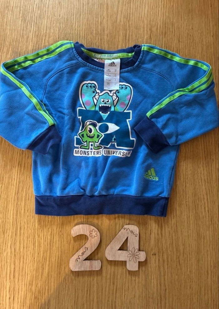 Lot 4 sweats et 1 gilet 24 mois garçon - photo numéro 2