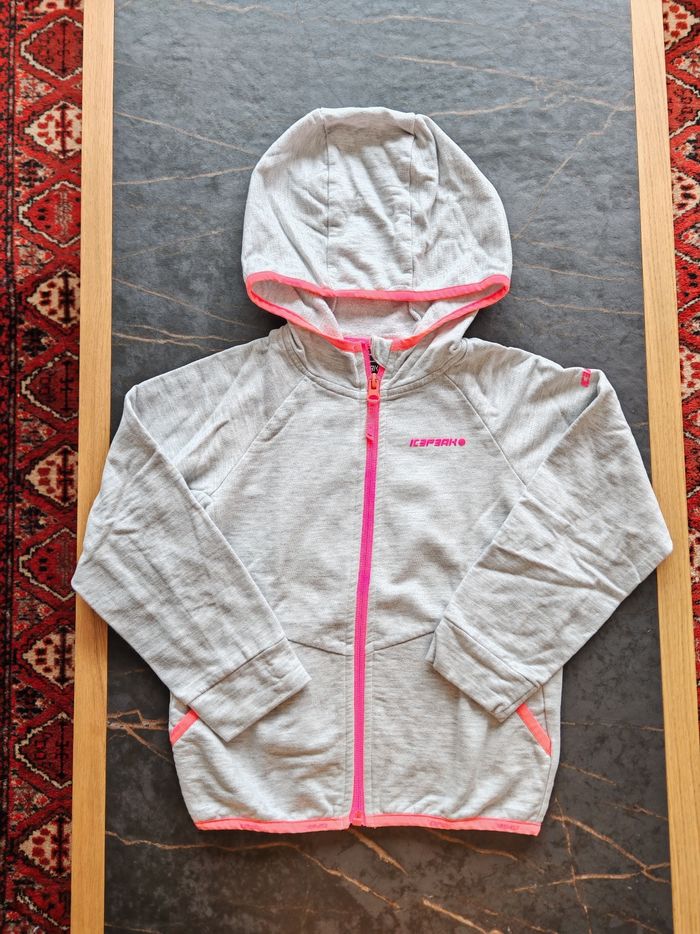 Jogging gris et rose Icepeak 5-6 ans - photo numéro 2