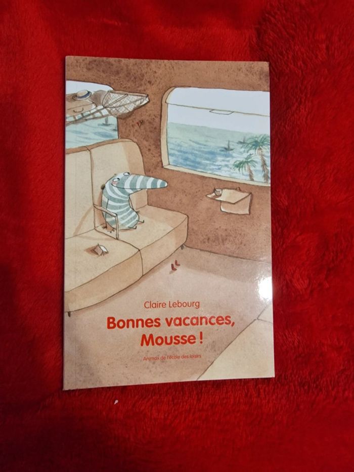 Livre bonnes vacances mousse