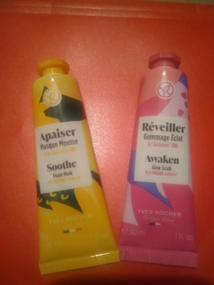 Lot Masque + Gommage  Nouveau Yves Rocher Neuf