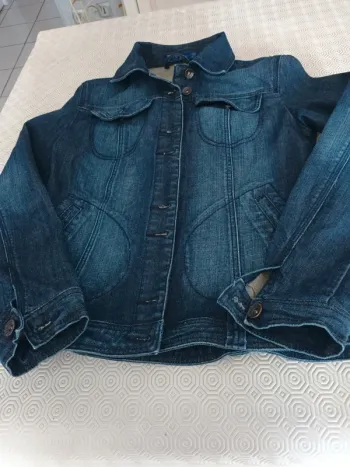 Veste en jean So jeans T L bleu