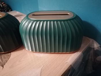 Lot 2 Boîtes à mouchoirs en plastique