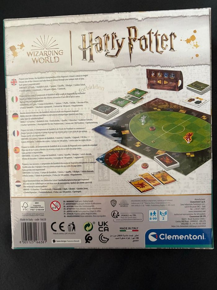 Jeux De Société Harry Potter - Jeu de société - Quidditch Clash - photo numéro 3
