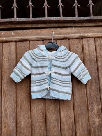 Gilet bébé garçon 6 mois kitchoun