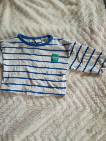 T-shirt marinière 3 mois TAO