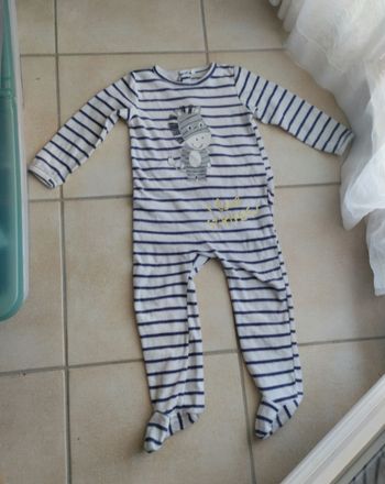 Pyjama velours taille 3 ans