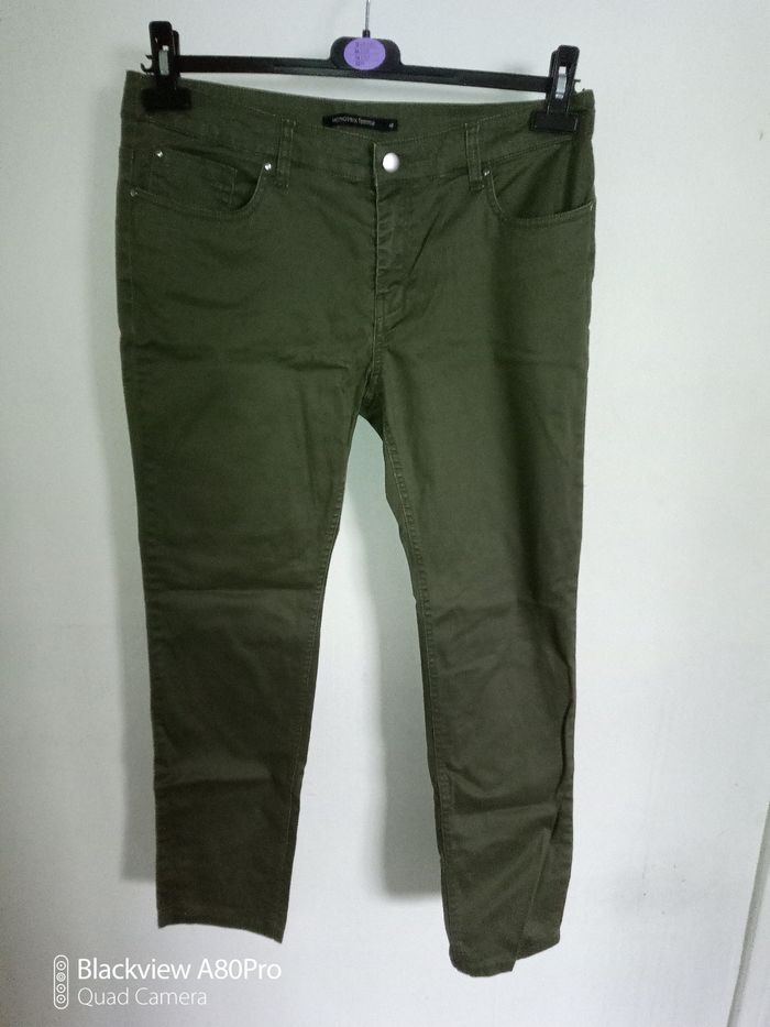 Pantalon vert militaire