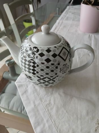 Jolie Théière imprimée.