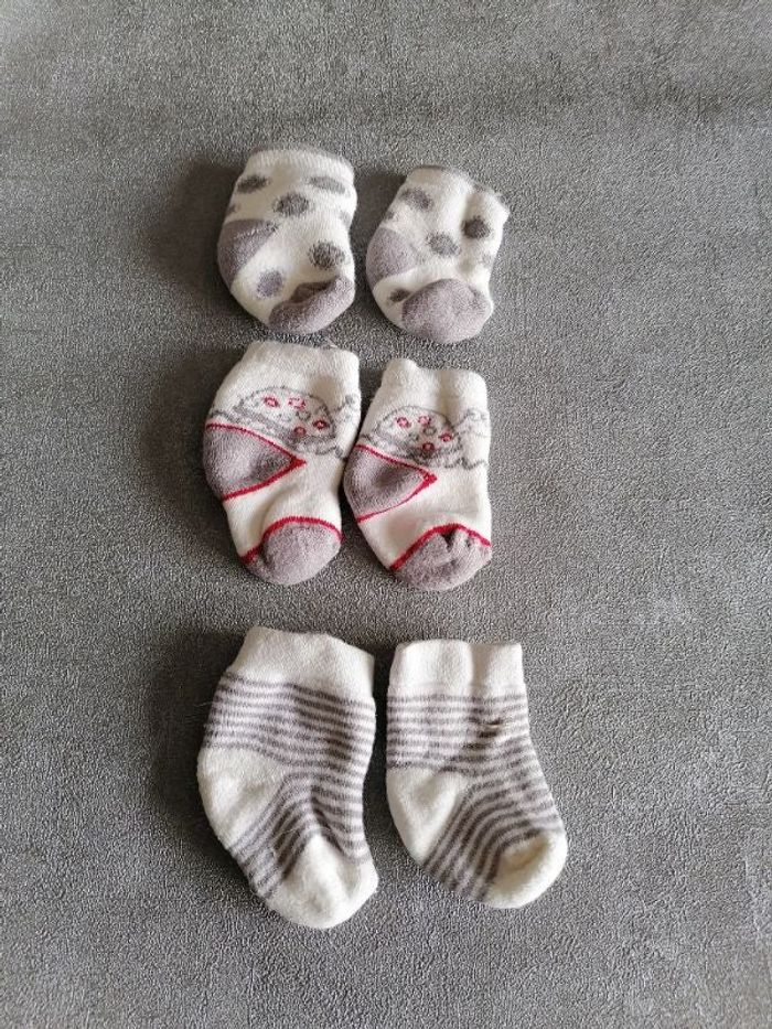Lot de 3 paires de chaussettes