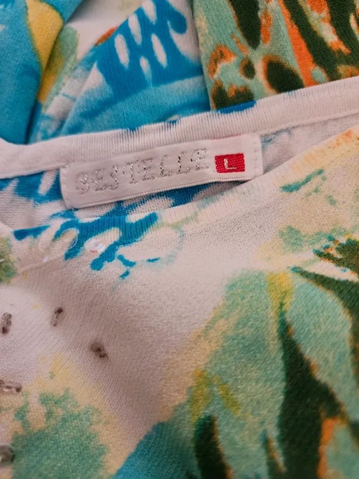 Haut multicolore Bestelke Taille L Neuf - photo numéro 7
