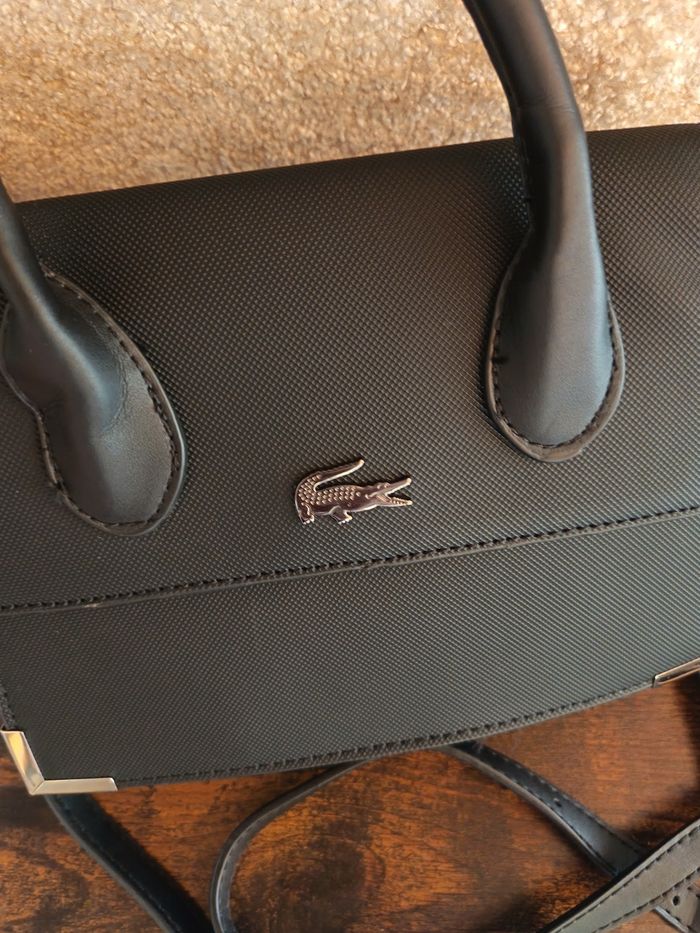 Petit sac à main bandoulière rigide Neuf Lacoste - photo numéro 5