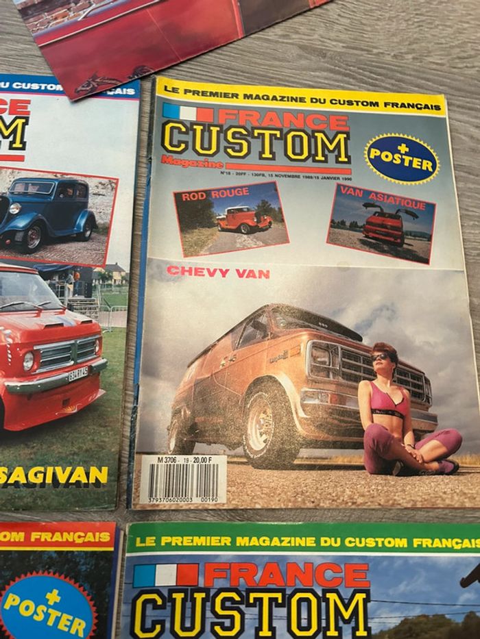 Lot 11 magazines France Custom Vintage - photo numéro 9