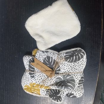 Lot 5 lingettes feuilles