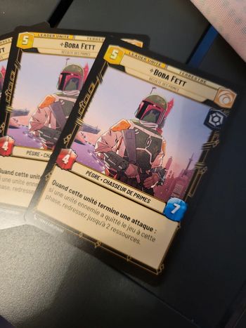 Cartes Star Wars Unlimited Boba Fett