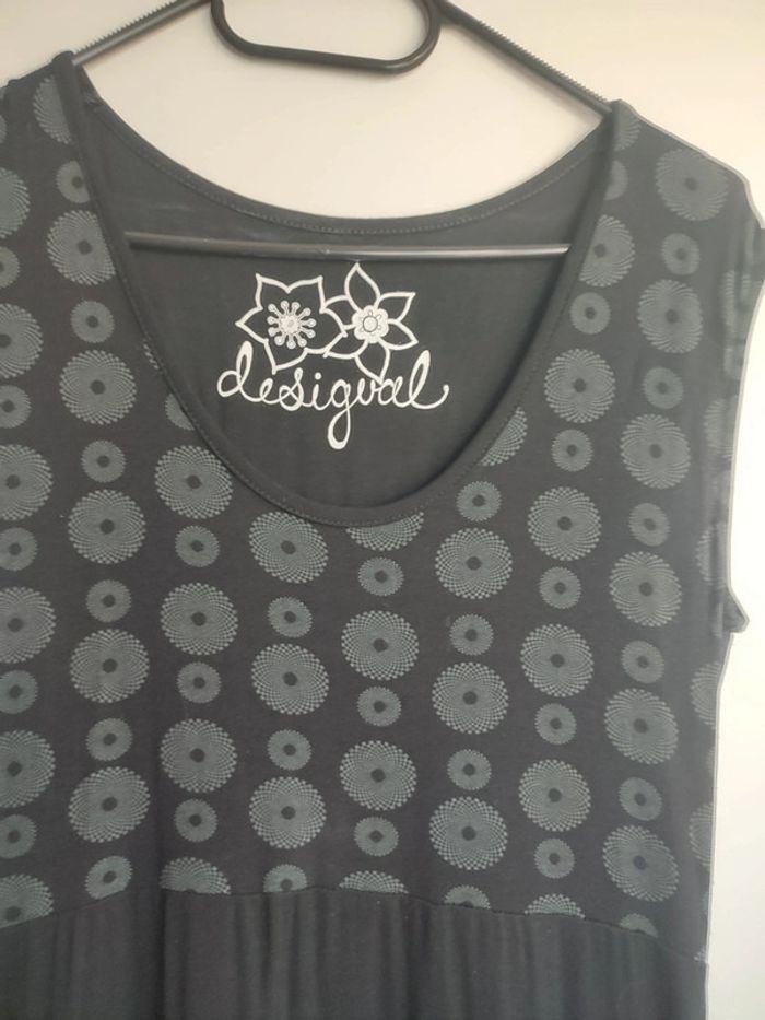 Robe Desigual Noir et rouge - photo numéro 3