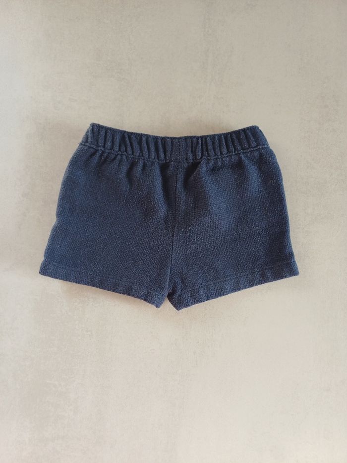 Short chaud marine Verbaudet 12 mois très bon état - photo numéro 2